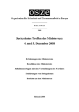 Helsinki Ministerial Council Document (de)
