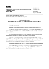 Decisione N.4/08 sul rafforzamento del quadro giuridico dell’OSCE 
