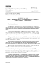 Decision No. 11/08 on small arms and light weapons and stockpiles of conventional ammunition 