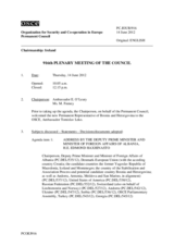 Journal of the 916th Plenary Meeting of the Permanent Council