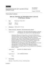 Journal of the 917th Special Plenary Meeting of the Permanent Council