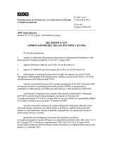 Decisione N.1197 del Consiglio permanente