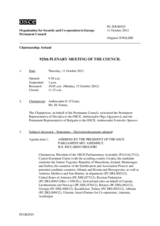 Journal of the 925th Plenary Meeting of the Permanent Council