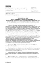 Permanent Council Decision No. 1202