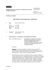 Giornale della 1092a Seduta plenaria del Consiglio permanente