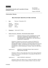 Journal of the 881st Plenary Meeting of the Permanent Council