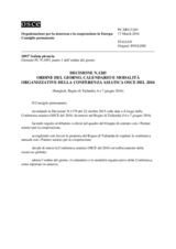 Decisione N.1203 del Consiglio permanente