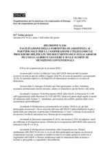 Decisione N.2/16 del Foro di cooperazione per la sicurezza