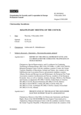 Journal of the 843rd Plenary Meeting of the Permanent Council