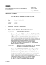 Journal of the 831st Plenary Meeting of the Permanent Council