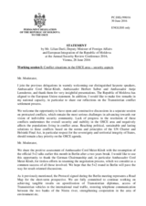 Statement by Mr. Lilian Darii, Deputy Minister of Foreign Affairs and European Integration