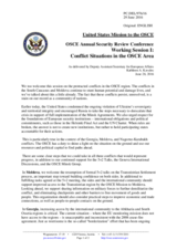 Statement by Ms. Kathleen Kavalec, Deputy Assistant Secretary for European Affairs