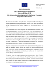 Statement by the Dutch EU Presidency on the postponement of elections in the former Yugoslav Republic of Macedonia