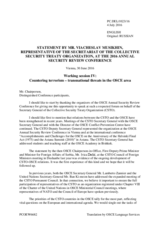 Statement by Mr. Viacheslav Musikhin