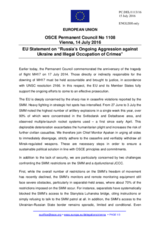 Statement by the Slovak EU Presidency on the Russia’s ongoing aggression against Ukraine and illegal occupation of Crimea