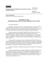 Decisión Nº 1216 del Consejo Permanente