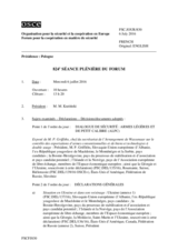 Journal de la 824ème séance plénière du Forum