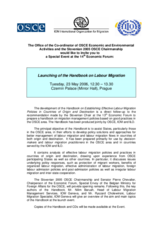 Information on special event on migration