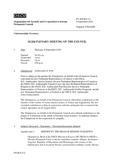 Journal of the 1112nd Plenary Meeting of the Permanent Council