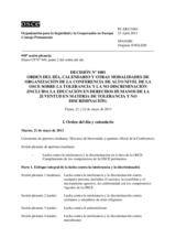 Decisión Nº 1081 del Consejo Permanente