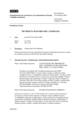 Journal of the 782nd Plenary Meeting of the Permanent Council (it)