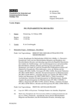 Journal of the 593rd Plenary Meeting of the Permanent Council (de)