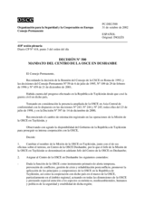 Permanent Council Decision No. 500/Corrected reissue (es)