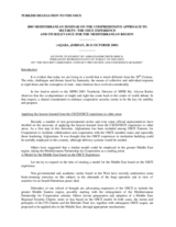 Keynote statement by Omur Orhun, OSCE Delegation of Turkey, 2003 Mediterranean Seminar