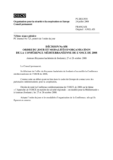 Permanent Council Decision No. 858 (fr)