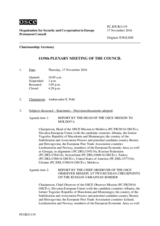 Journal of the 1119th Plenary Meeting of the Permanent Council