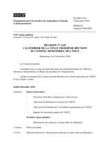 Décision No 1235 du Conseil permanent