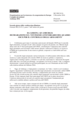 Doc 4 - From Lisbon to Hamburg: Declaration on the Twentieth Anniversary of the OSCE Framework for Arms Control