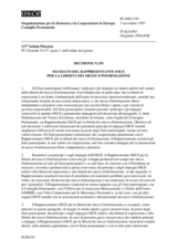 Consiglio Permanente Decisione N.193