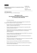 Decisione N.1236 del Consiglio permanente