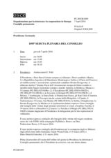 Giornale della 1095a Seduta plenaria del Consiglio permanente