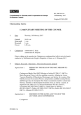 Journal of the 1134th Plenary Meeting of the Permanent Council