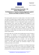 Statement by the Maltese EU Presidency on the Russia’s ongoing aggression against Ukraine and illegal occupation of Crimea