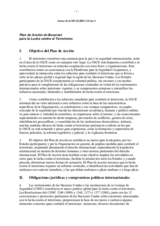 Plan de Acción de Bucarest para la Lucha contra el Terrorismo