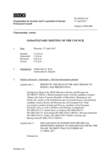 Journal of the 1143rd Plenary Meeting of the Permanent Council 