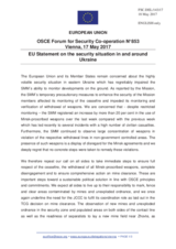 Statement by the Maltese EU Presidency on the situation in and around Ukraine