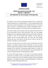 Statement by the Maltese EU Presidency on the Europe Day, celebrated on 9 May