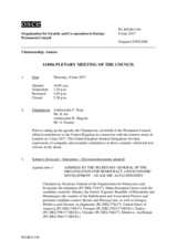 Journal of the 1149th Plenary Meeting of the Permanent Council